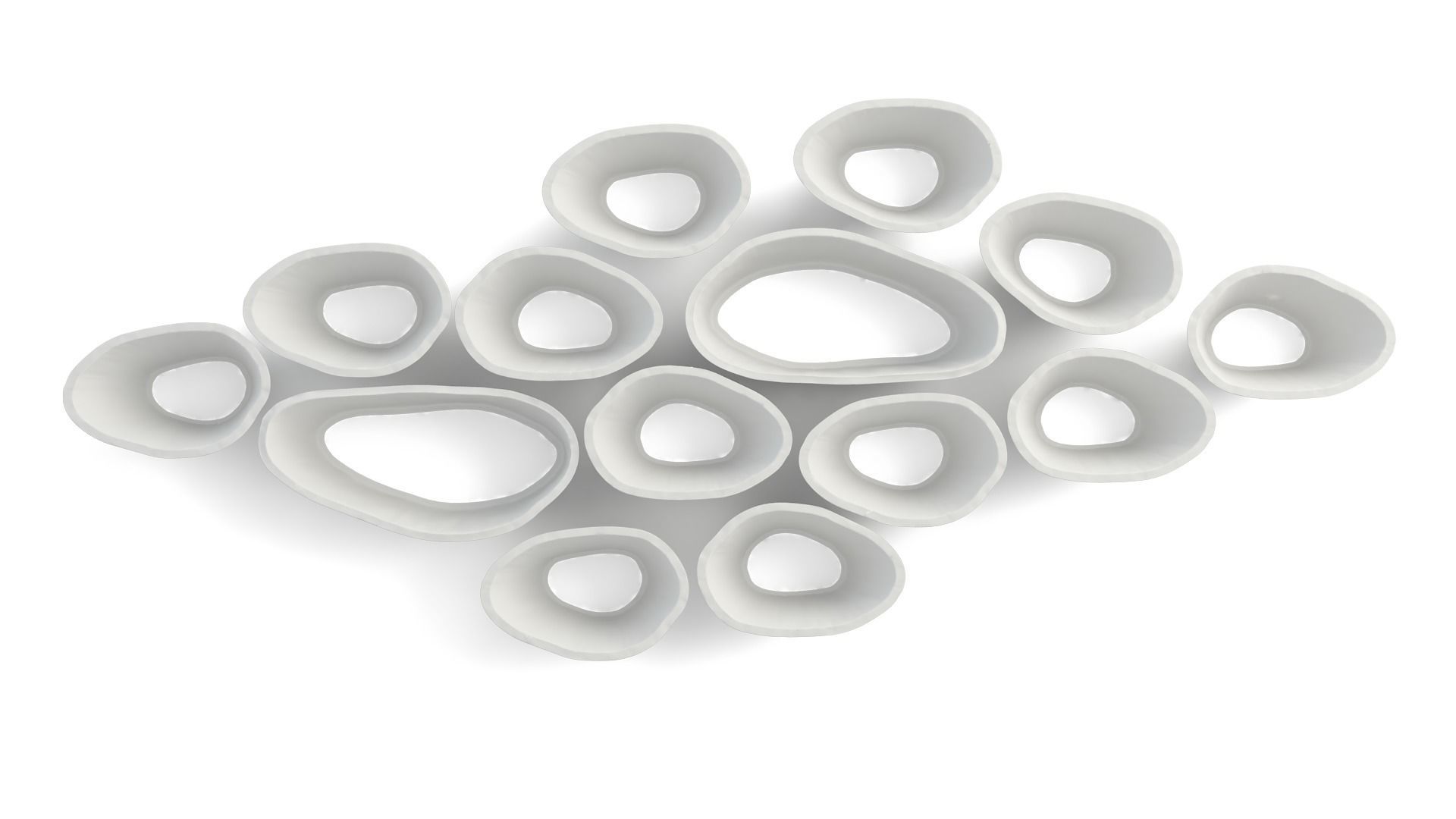 FAVO modular shelves Low-poly 3D model_6