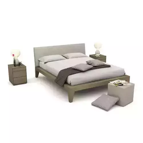Bedroom Set Bed Side Tables