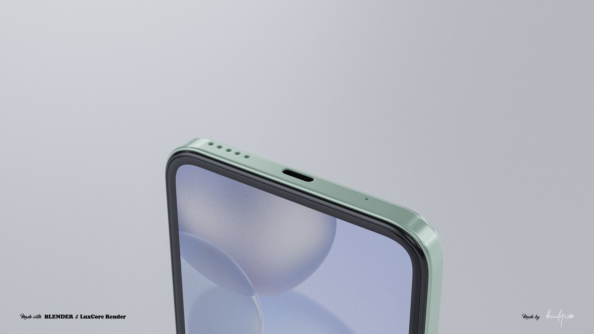 OUKITEL C21 PRO 3D model_14