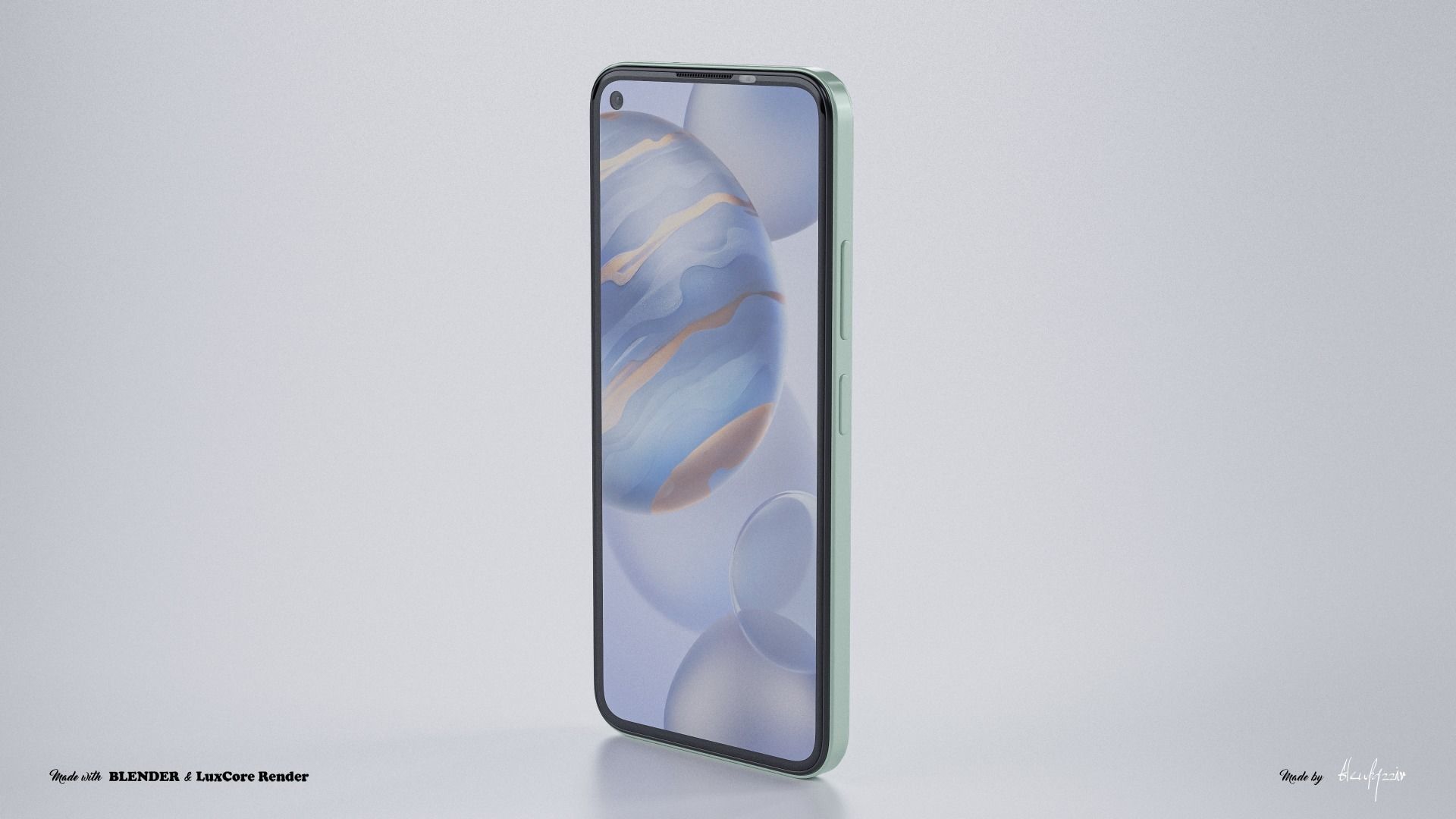 OUKITEL C21 PRO 3D model_1