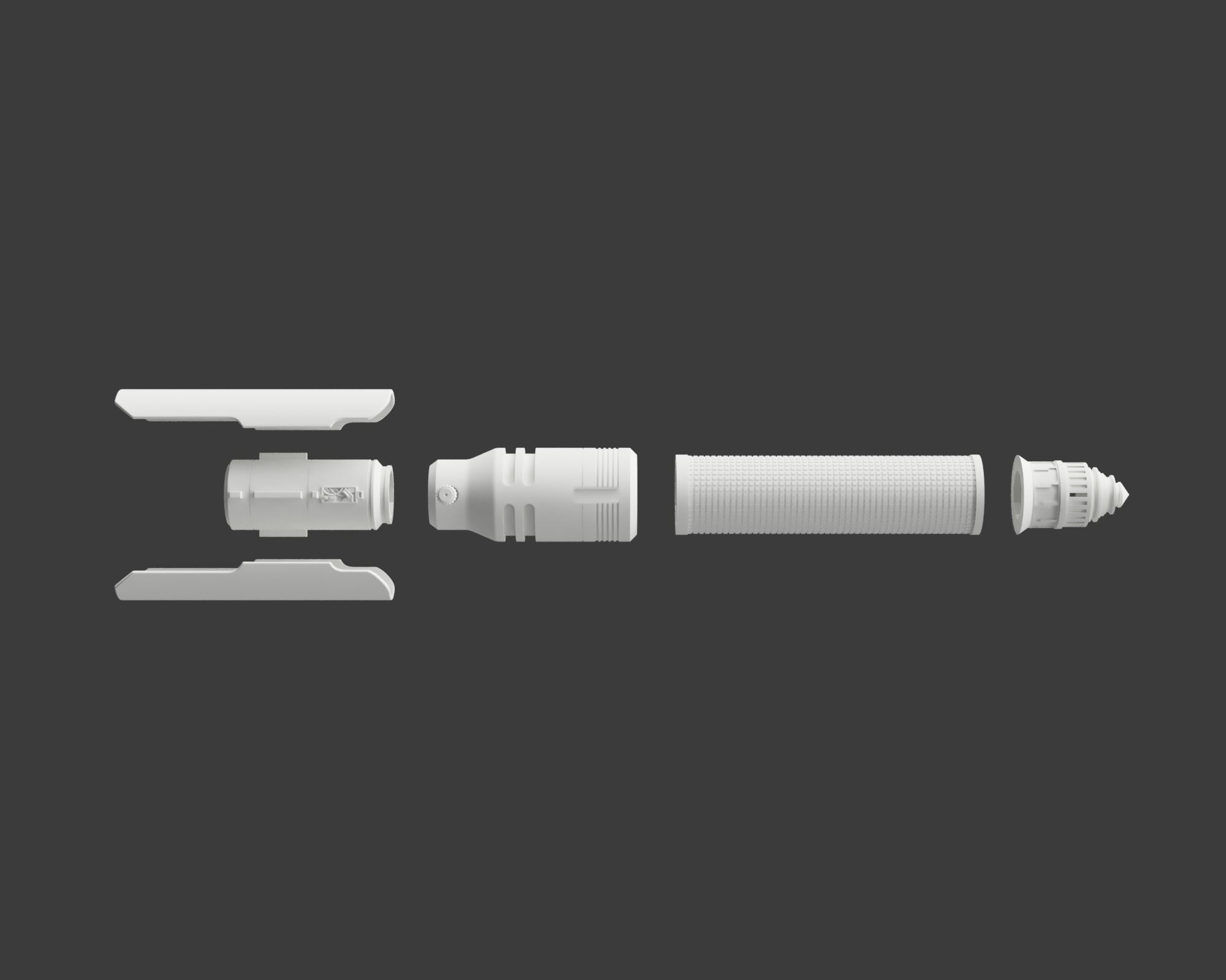 Cal Kestis - Jaro Tapal Lightsaber - Jedi Fallen Order 3D Print 3D print model_8