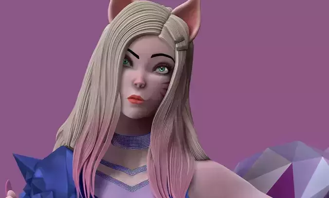 AhriKDA from League of legends 3DPrint