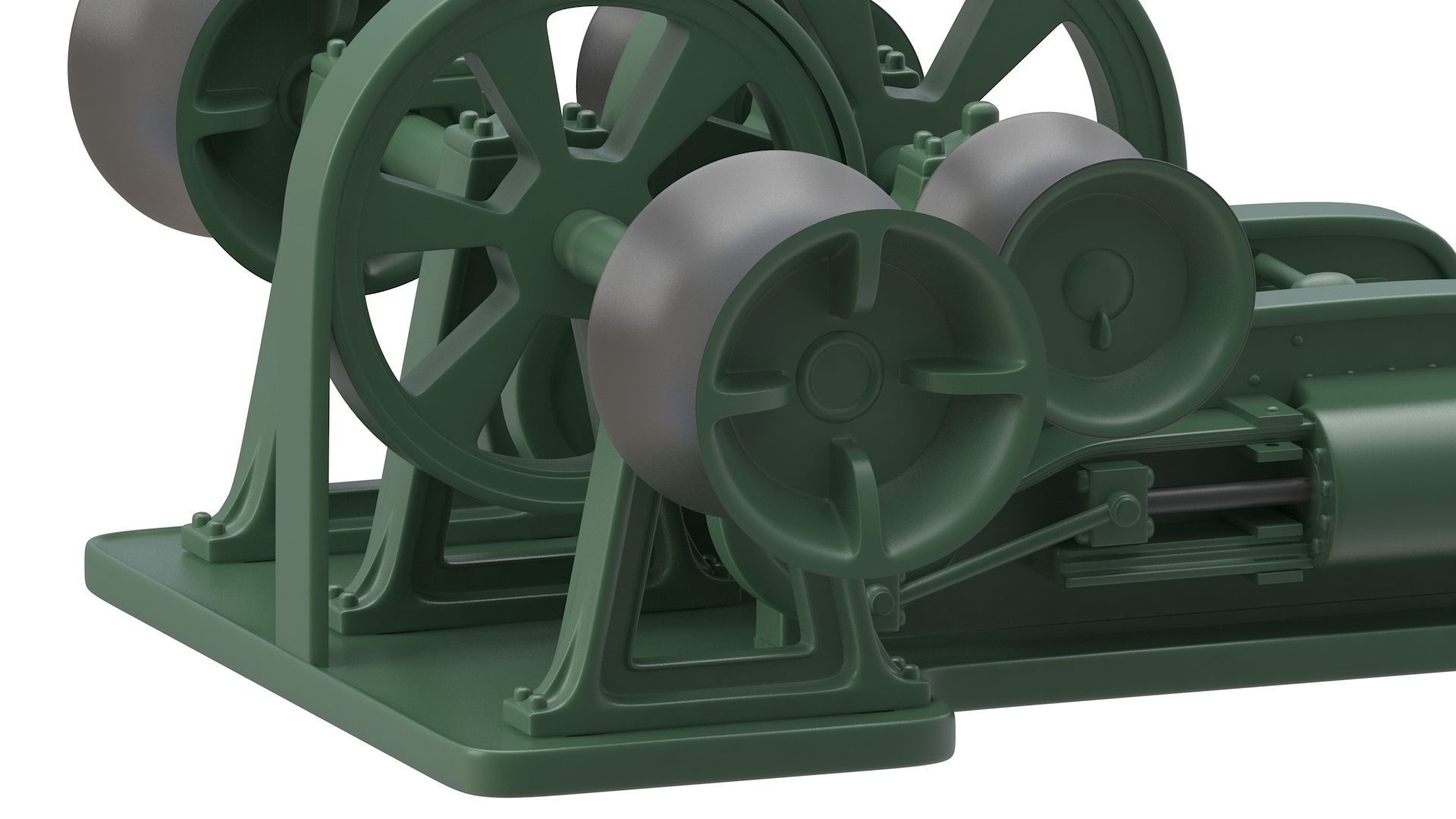 Titanic Steam Winches 3D model_7