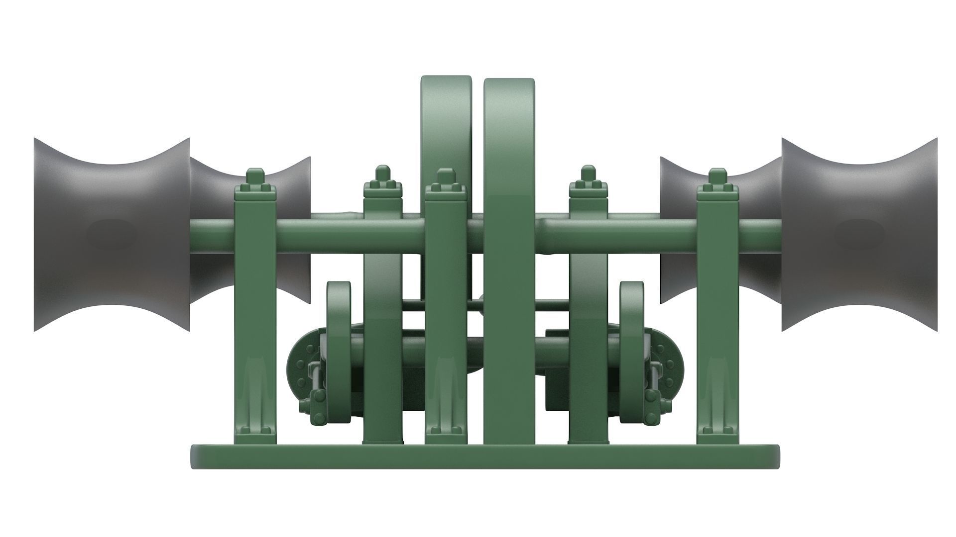 Titanic Steam Winches 3D model_12