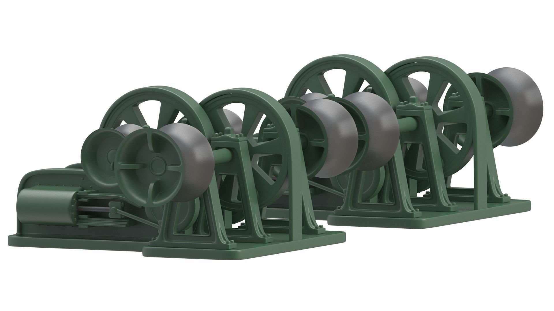 Titanic Steam Winches 3D model_10