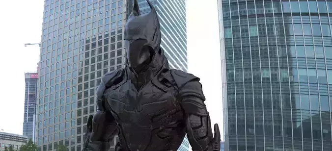 Batman Style Suit  3D model