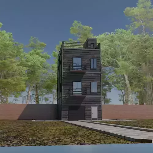 7Mx13m RESIDENTIAL HOUSE