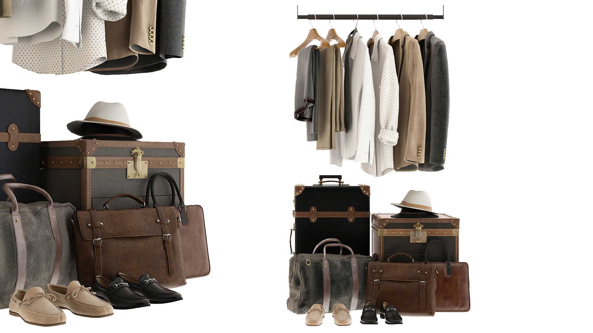 Clothing for Wardrobe 3D model_10