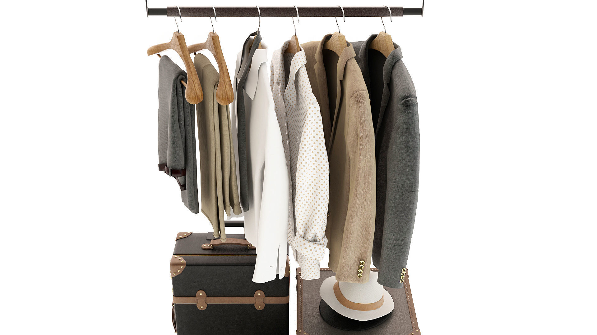 Clothing for Wardrobe 3D model_15