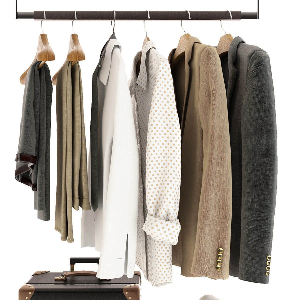 Clothing for Wardrobe 3D model_8