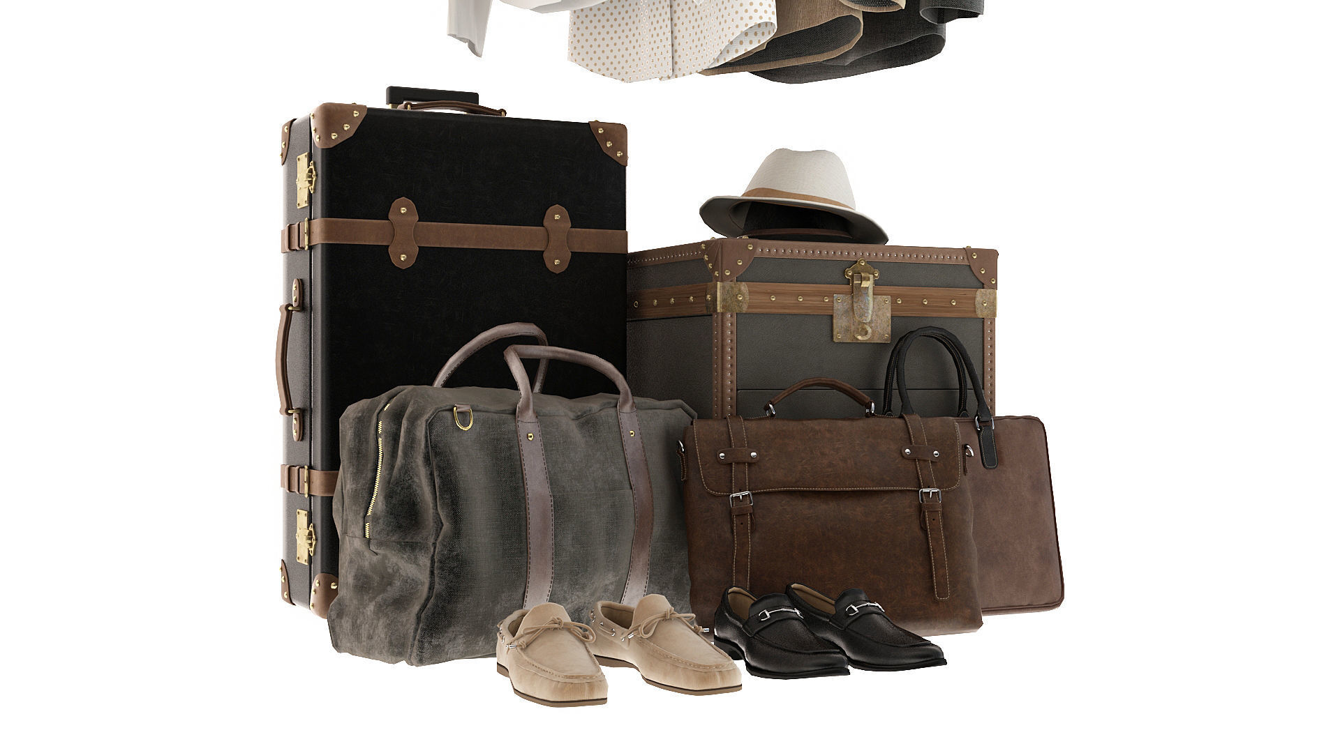 Clothing for Wardrobe 3D model_12