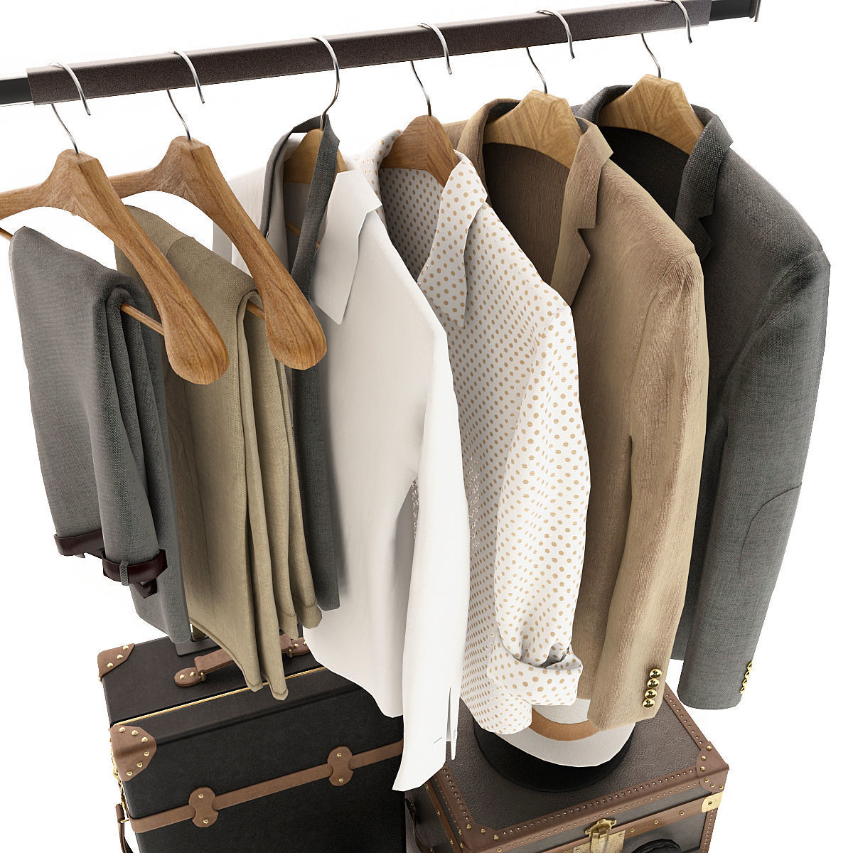 Clothing for Wardrobe 3D model_5