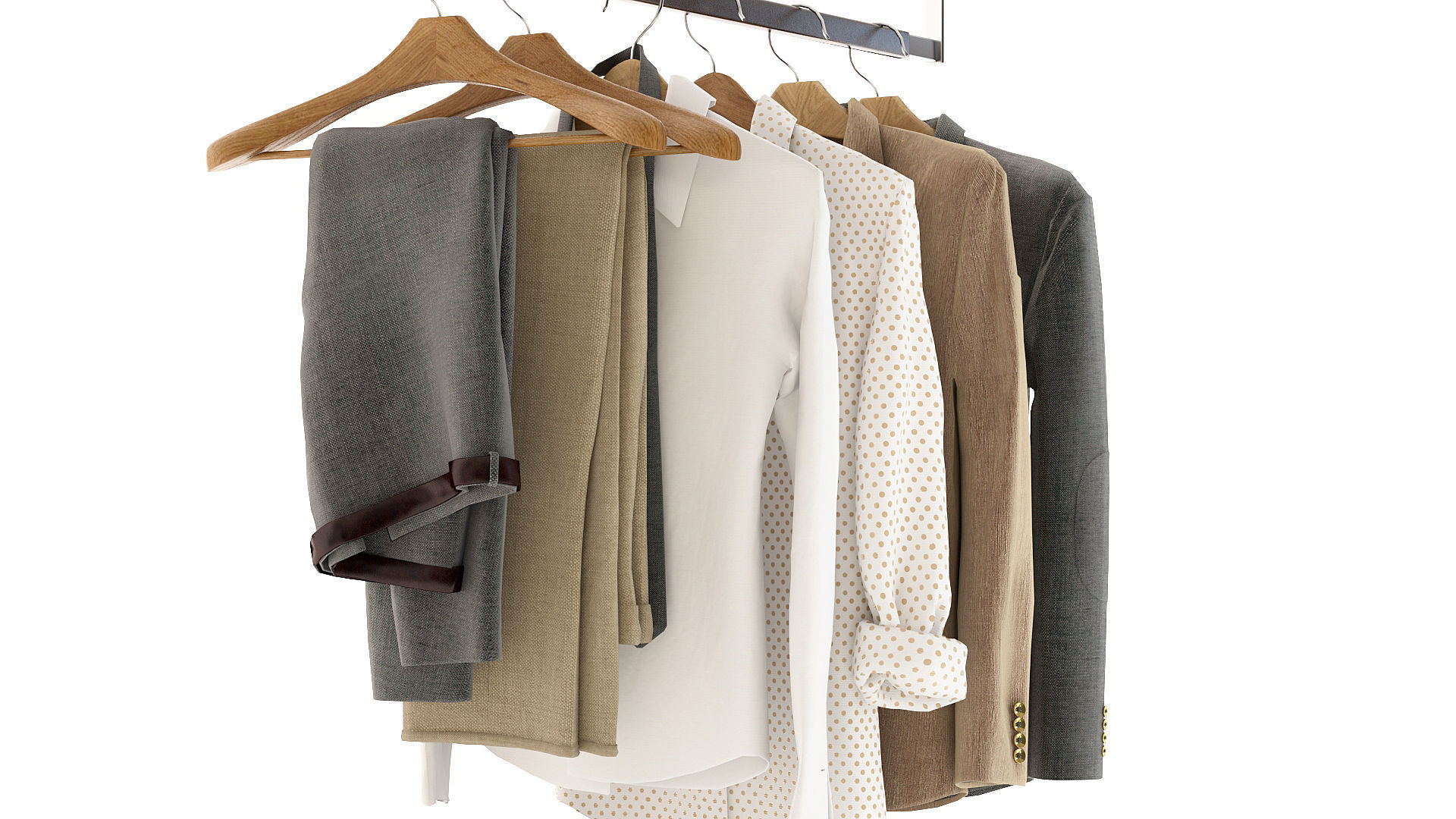 Clothing for Wardrobe 3D model_14