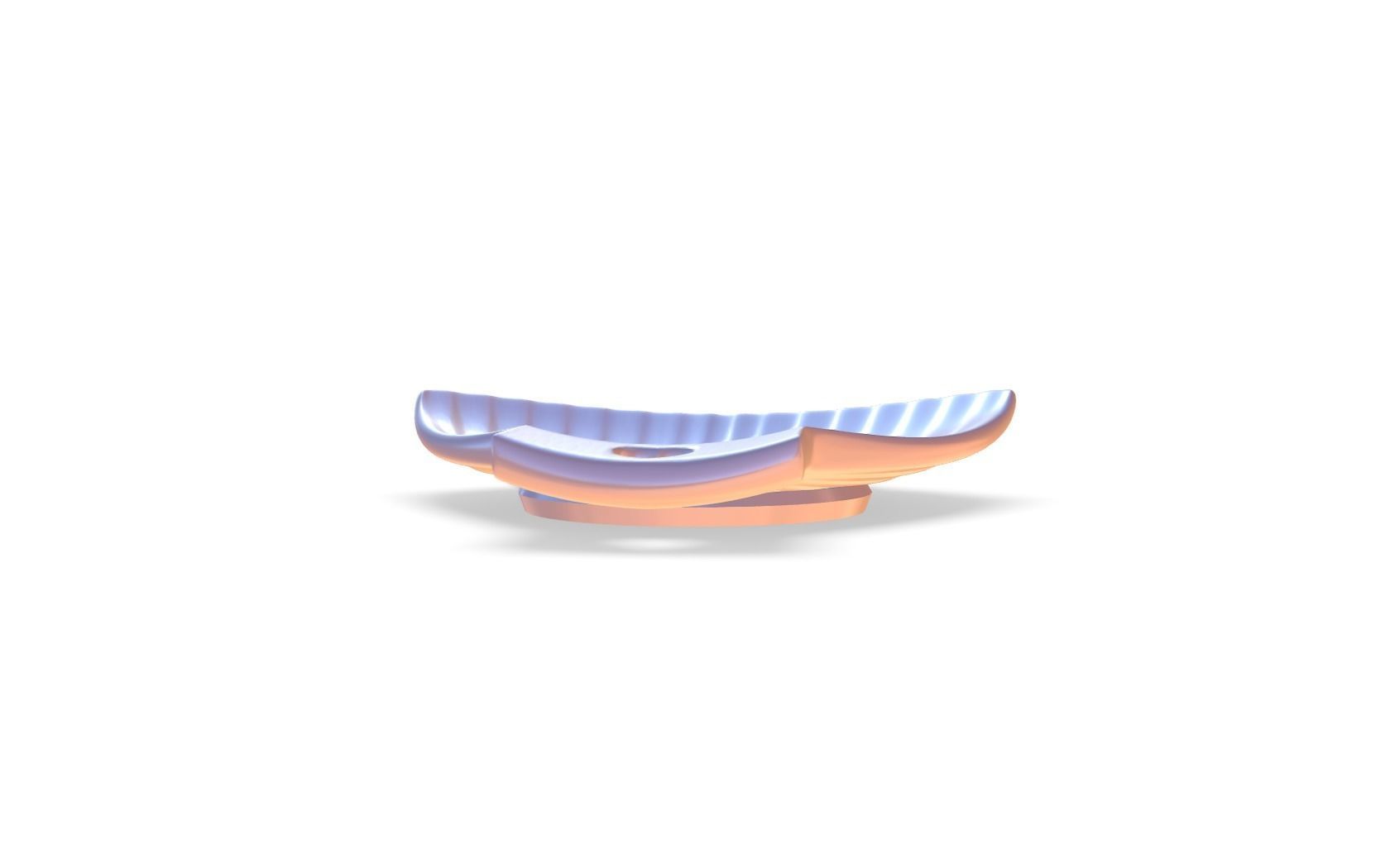 Plate shell 1 Heart 3D model 3D printable | CGTrader