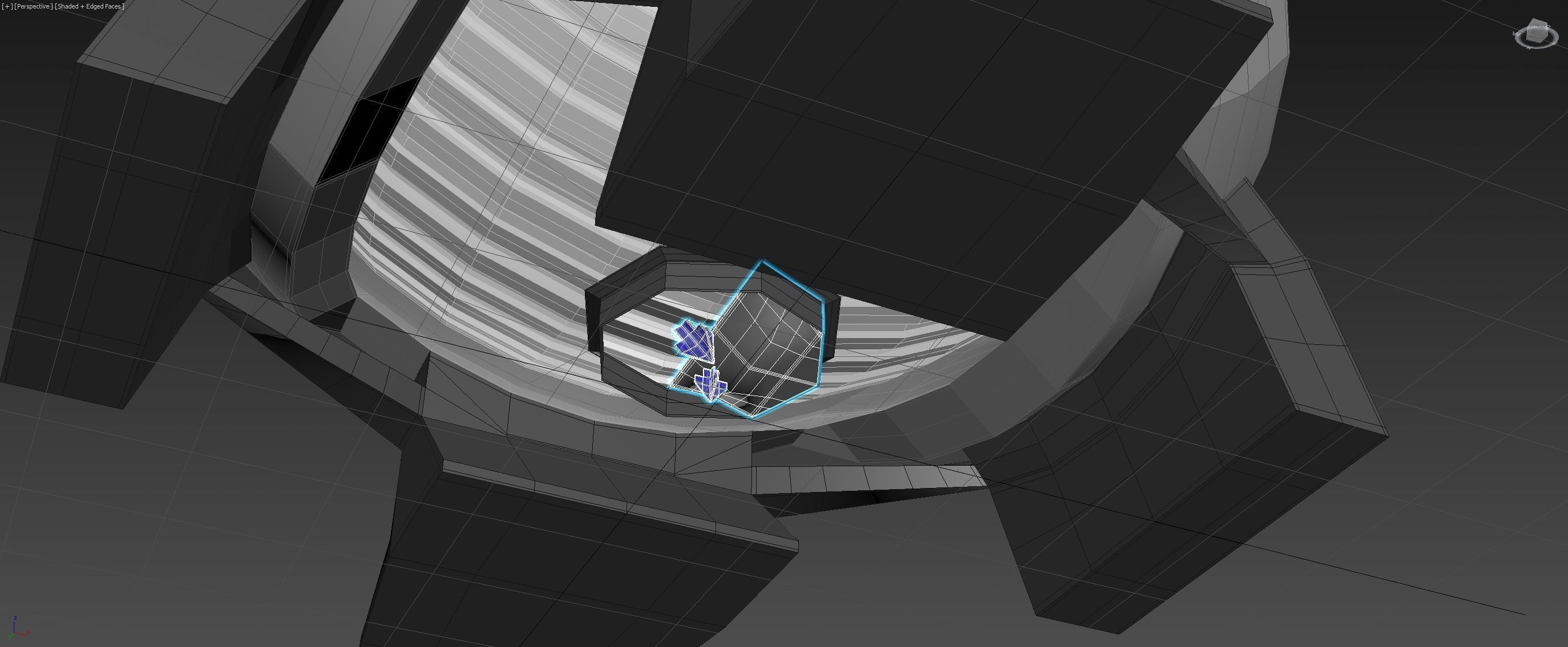Spherical 3-Gear Tesla Turbine - Concept 3D print model_30