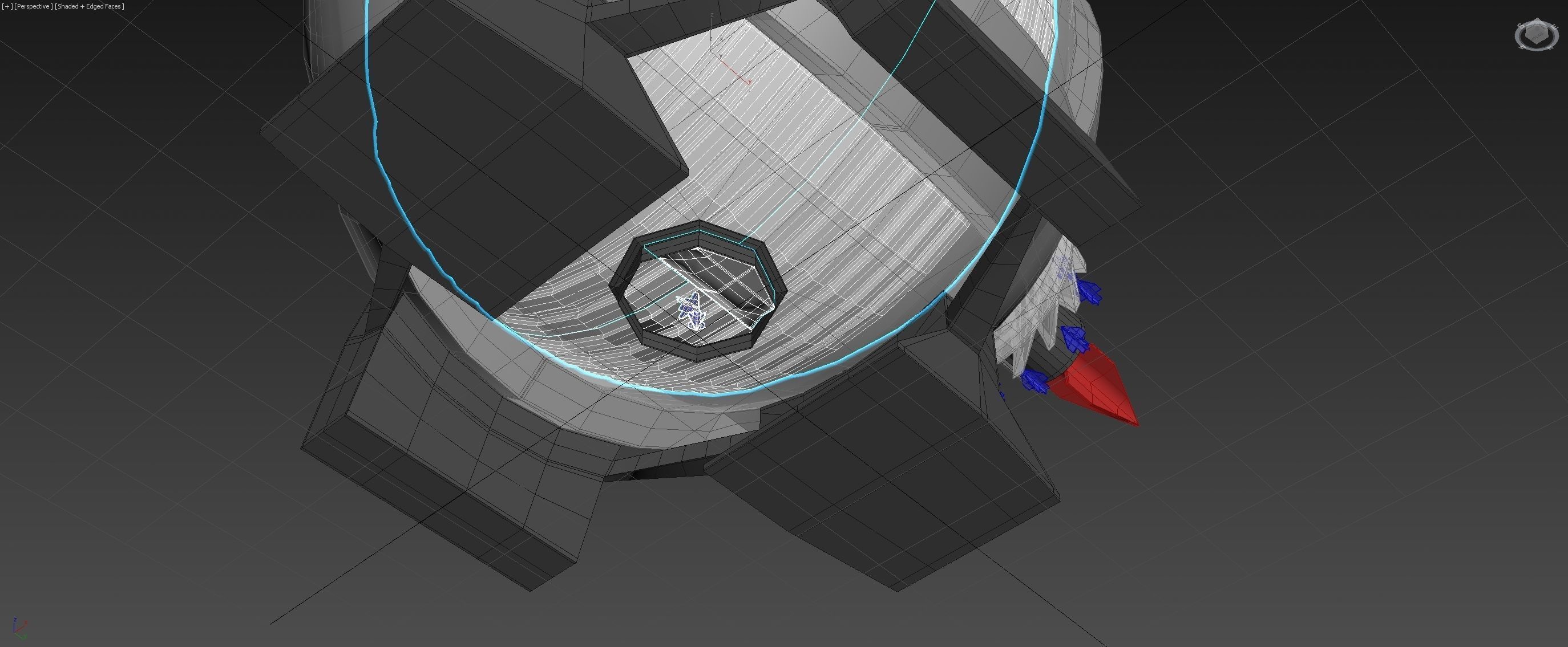 Spherical 3-Gear Tesla Turbine - Concept 3D print model_32