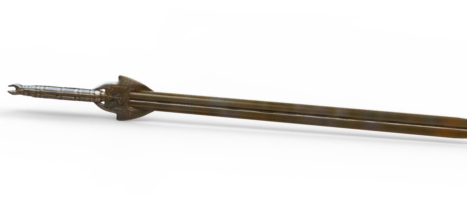 Alien Sword 3D model_1