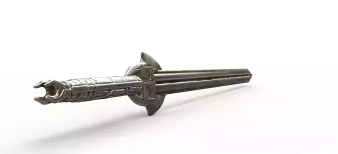 Alien Sword 3D model