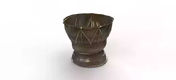 Ancient Holy Grail Goblet 3D model