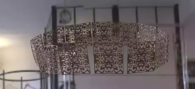 Bronze Band Baroque detail