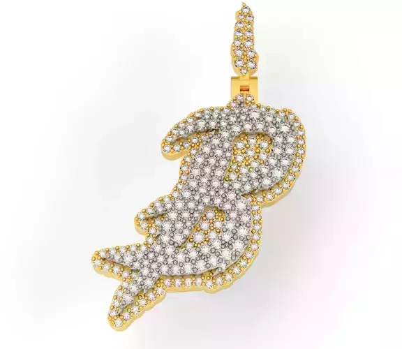 FLOWER SETTING LETTER B