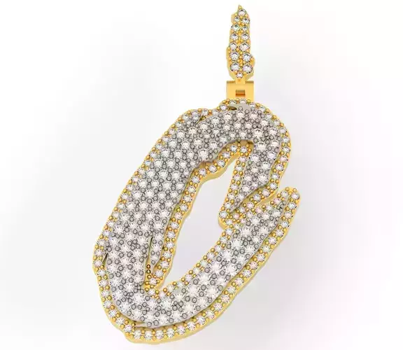 FLOWER SETTING LETTER C