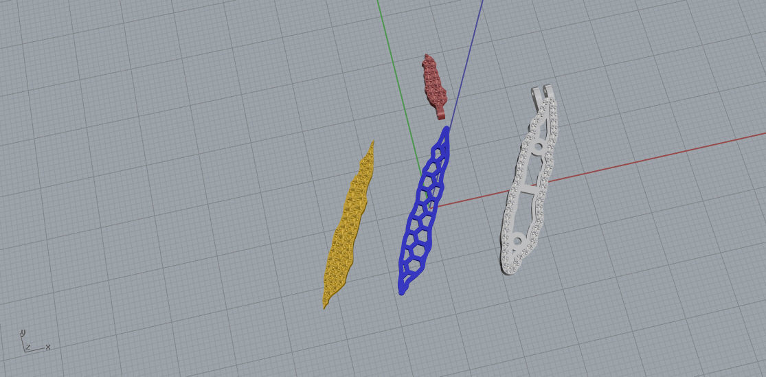 FLOWER SETTING LETTER I 3D print model_9