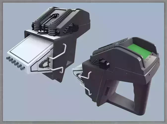 Wrath of Khan Tricorder ST2 3D print model
