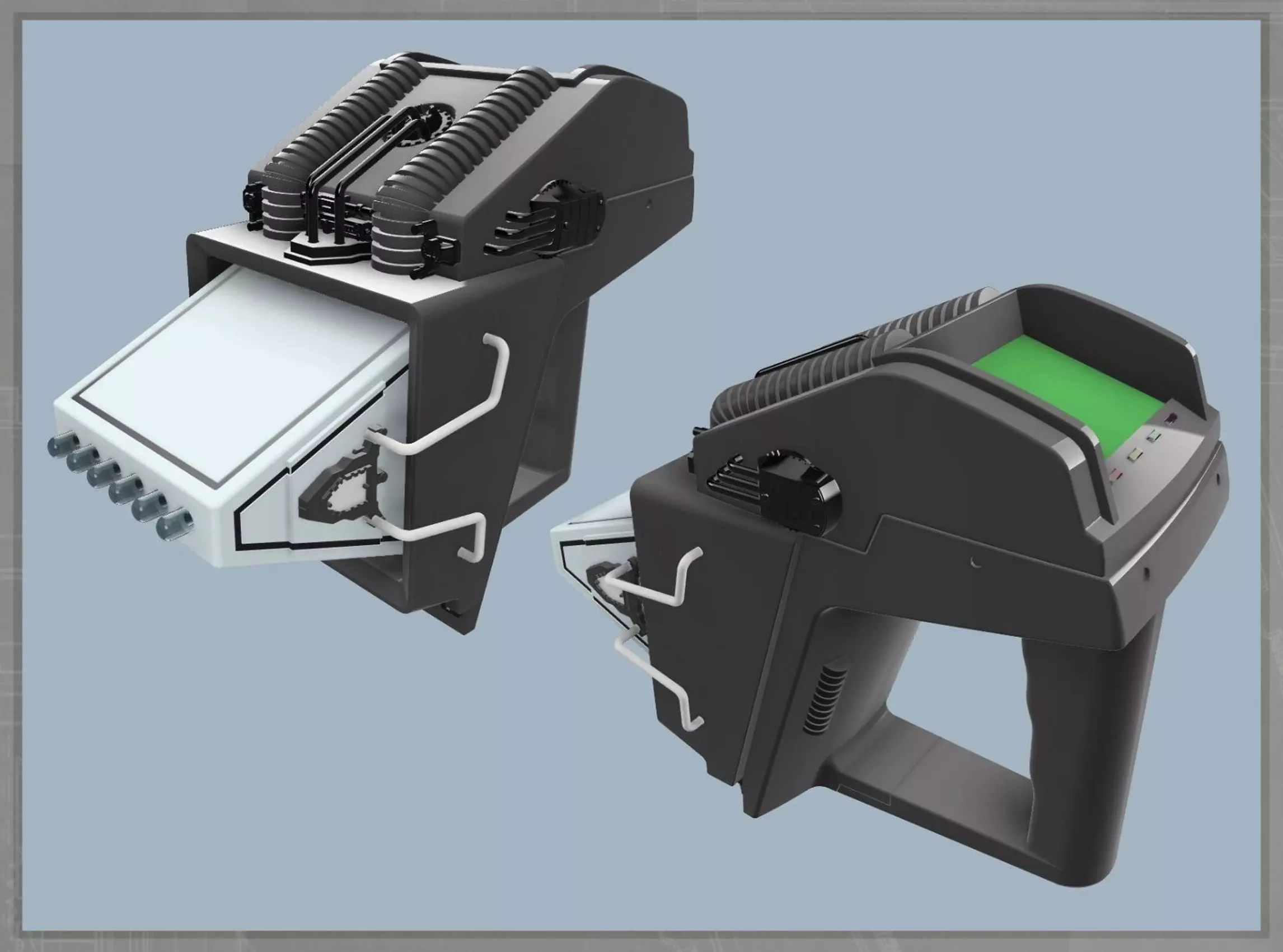 Wrath of Khan Tricorder ST2 3D print model_0