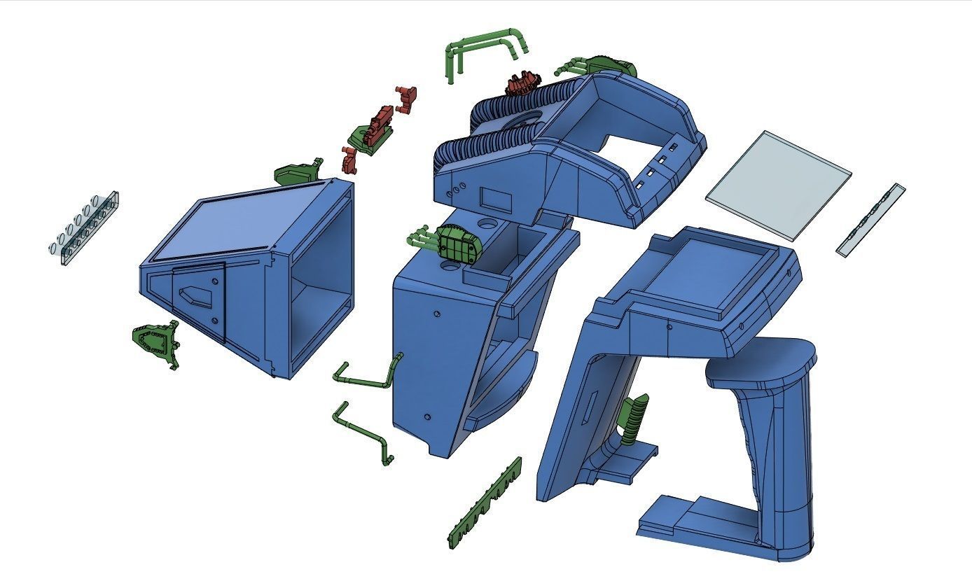 Wrath of Khan Tricorder ST2 3D print model_6