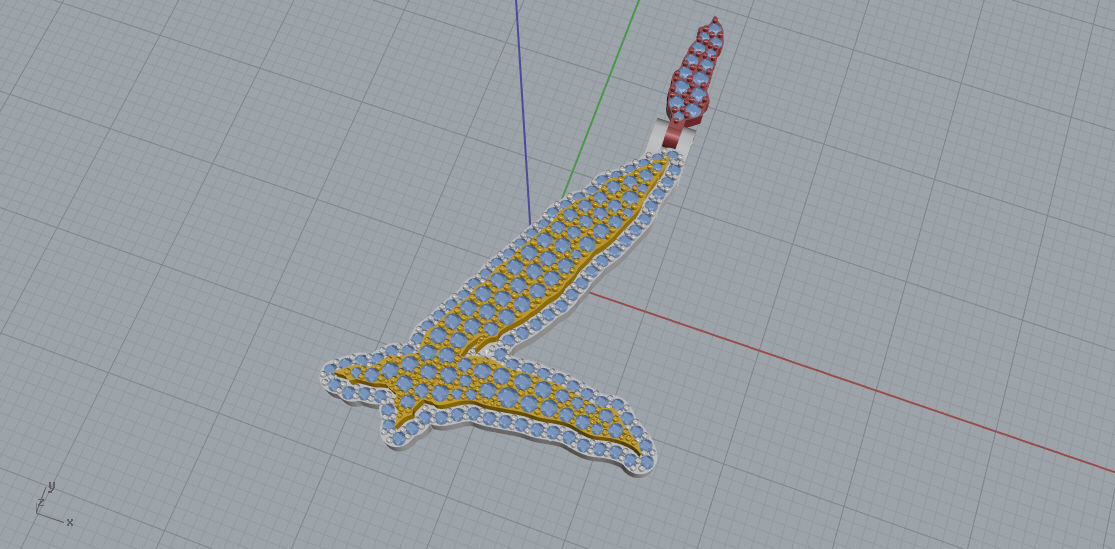 FLOWER SETTING LETTER L 3D print model_6