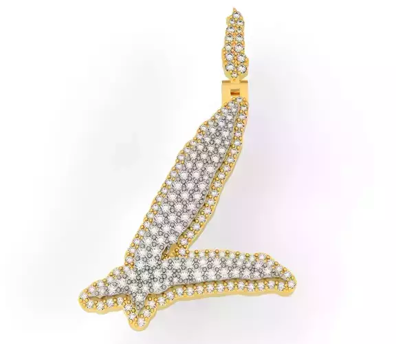 FLOWER SETTING LETTER L