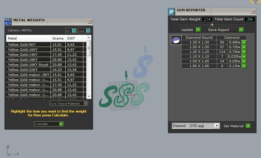 FLOWER SETTING LETTER S 3D print model_2
