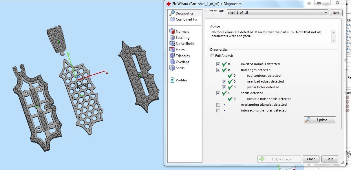 CUSTOM PAVE SETTING LETTER B 3D print model_10