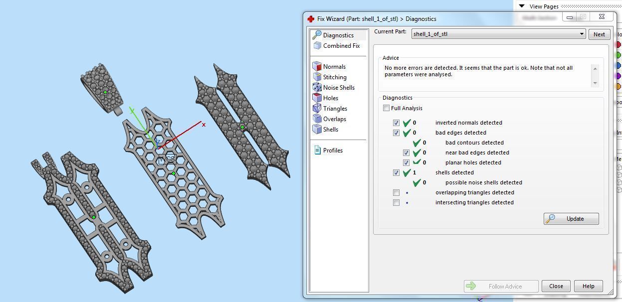 CUSTOM PAVE SETTING LETTER H 3D print model_10