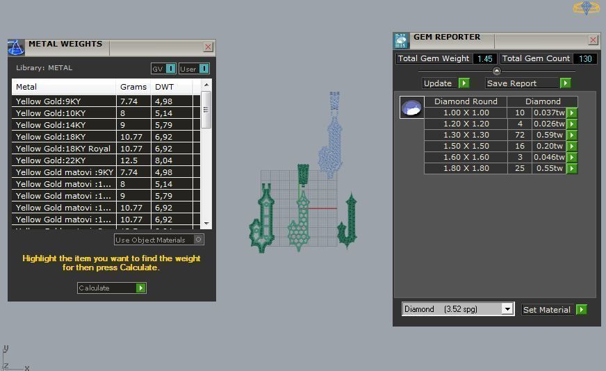 CUSTOM PAVE SETTING LETTER J 3D print model_2