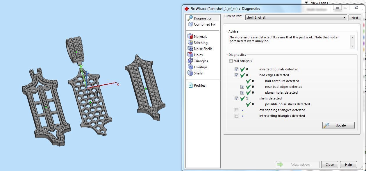 CUSTOM PAVE SETTING LETTER Q 3D print model_10