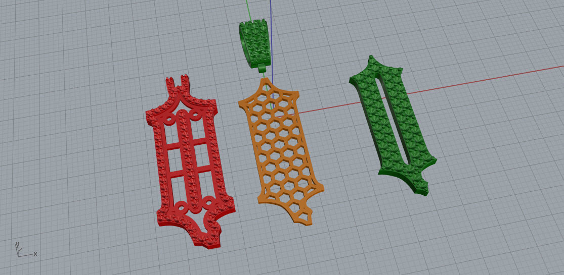 CUSTOM PAVE SETTING LETTER Q 3D print model_9