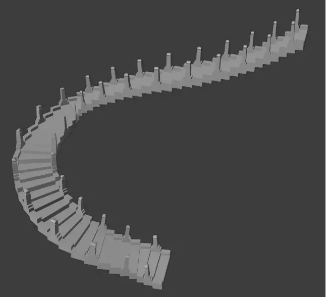 werid stairs 1  3D model_0