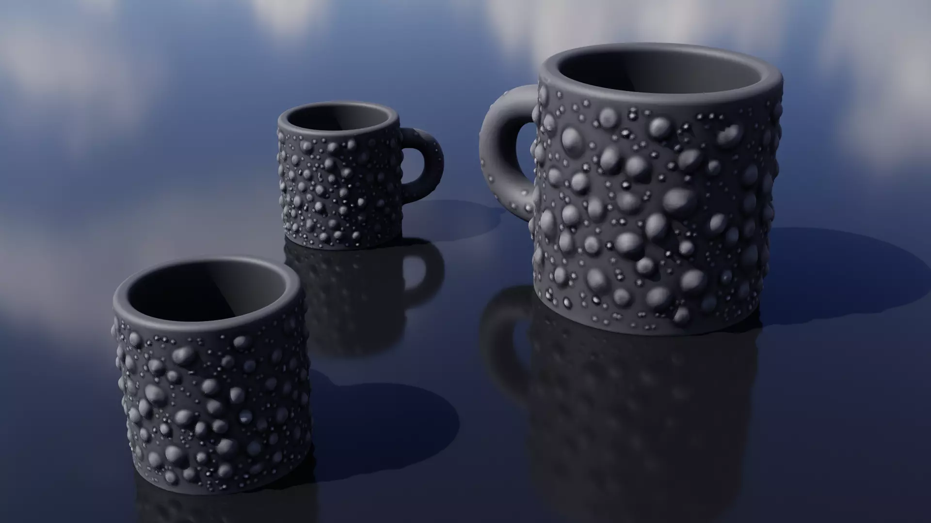 Cup With Spots Free 3D print model