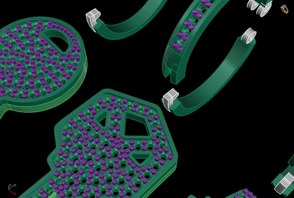 Key pendant 3D print model  3D print model_7