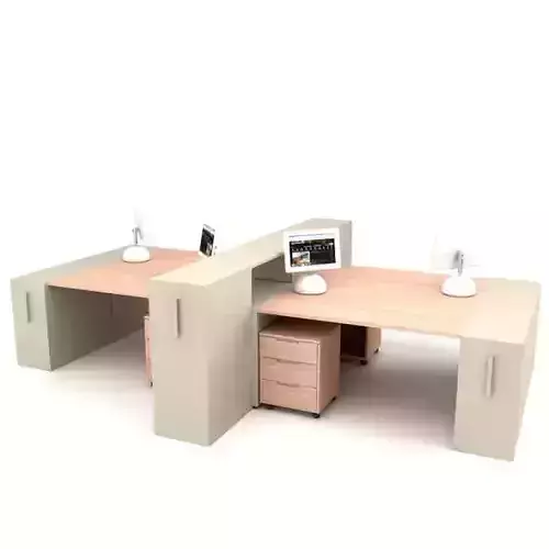 Modern Wooden Office Desk