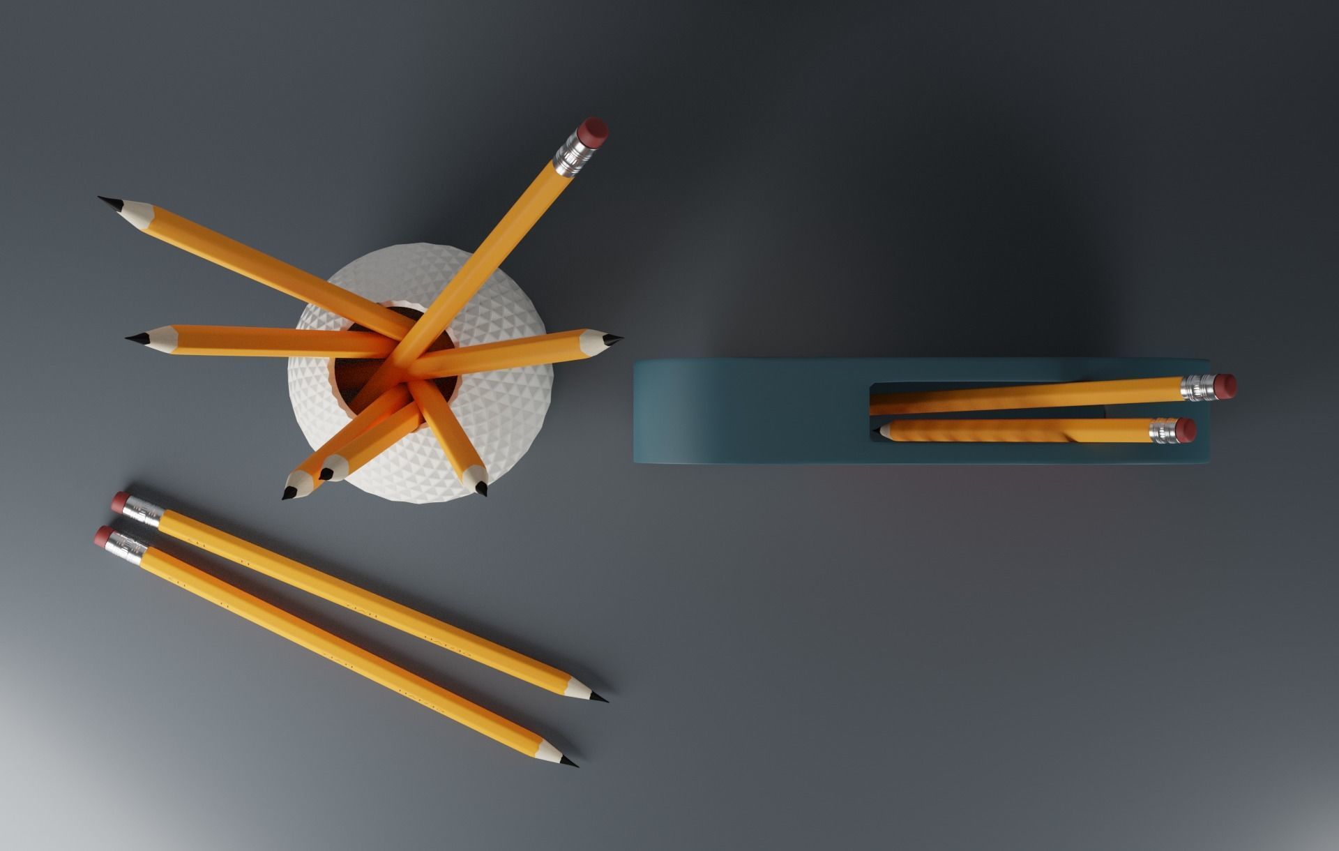 Pen Holder 3D print model_1