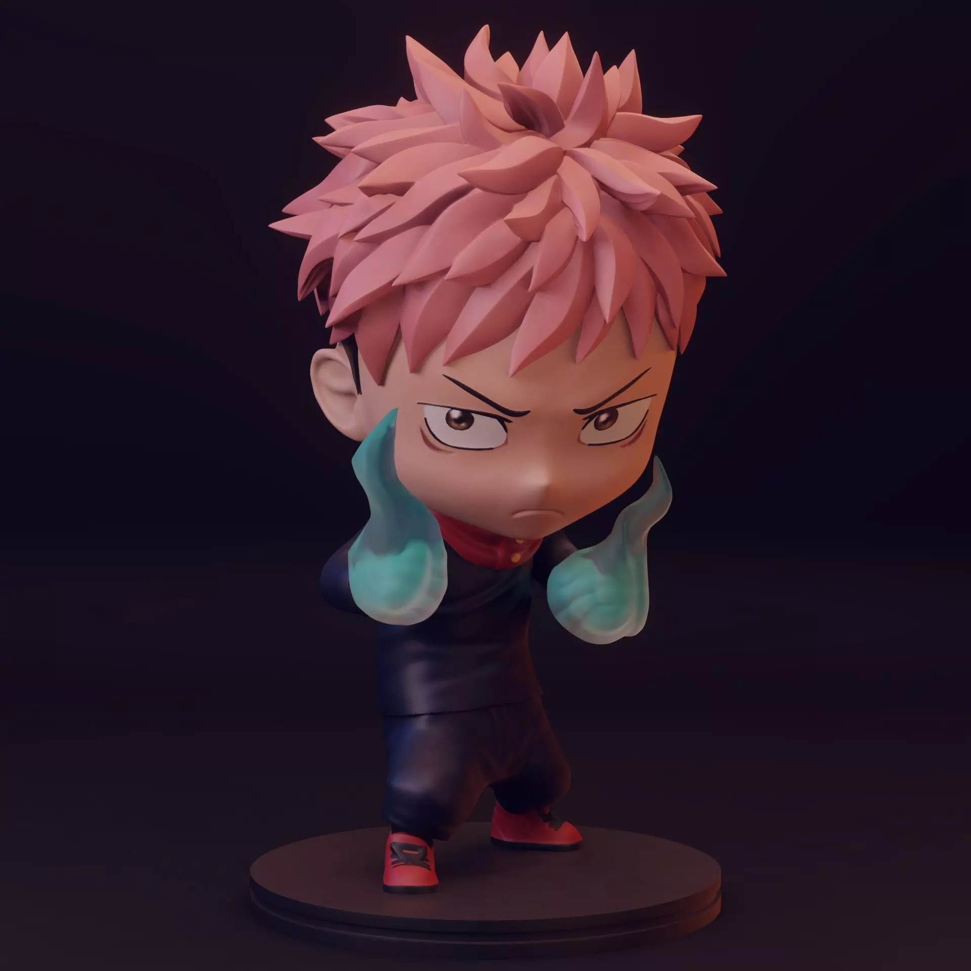 Itadori Yuji - Jujutsu Kaisen 3D print model_0