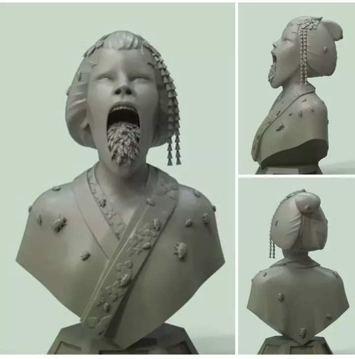XMEN Ichisumi final horseman of Apocalypse Pestilence Bust Free 3D print model