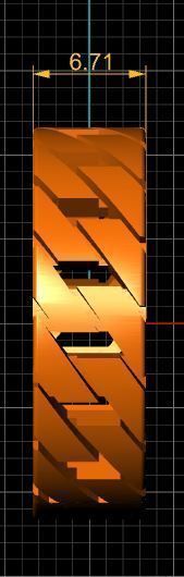 Woven ring 3D print model_9