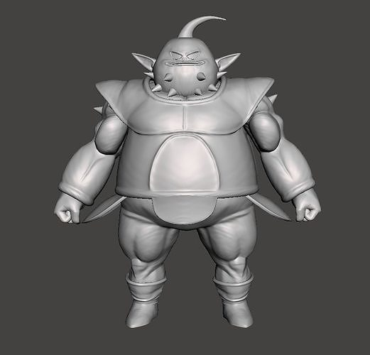 Aka 3D Model dragon ball character 3D print model