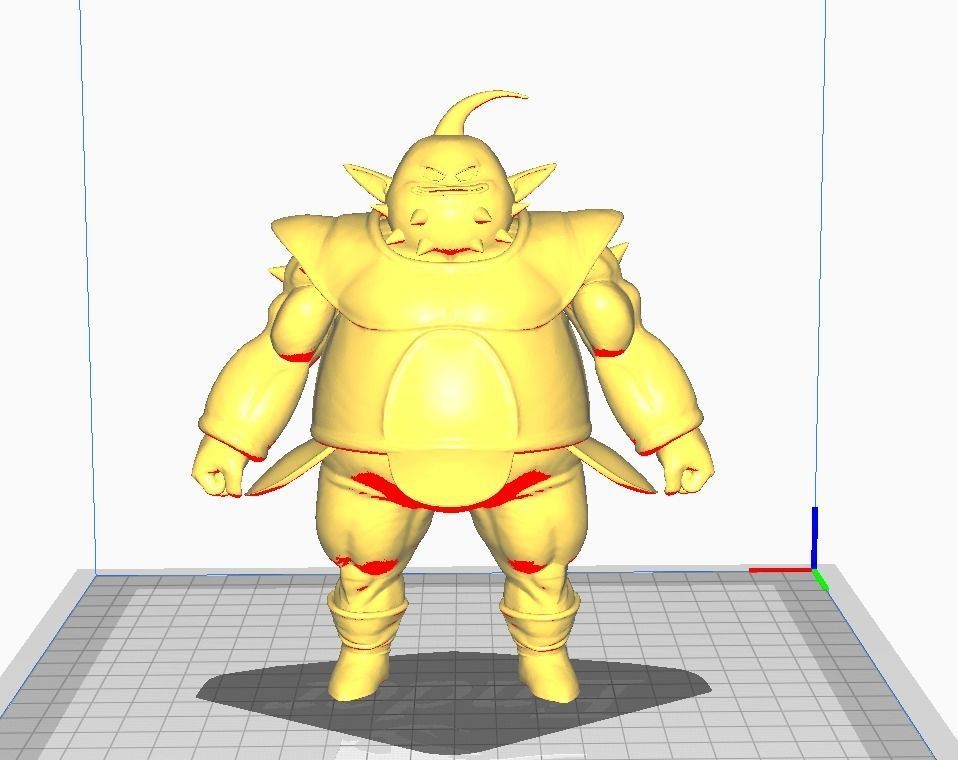 Aka 3D Model dragon ball character 3D print model_1