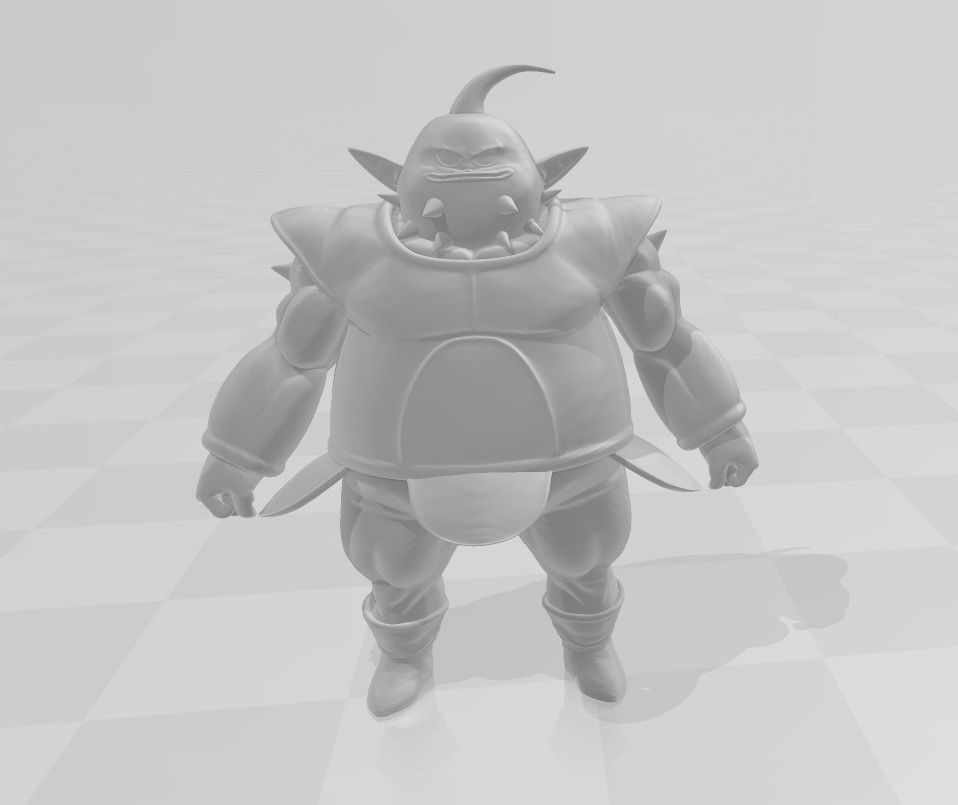 Aka 3D Model dragon ball character 3D print model_2