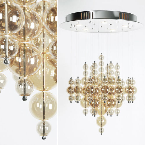 Small Bubbles Cash Pendant 3D model